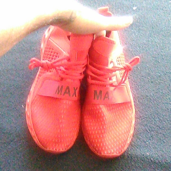 Brand new size 48 European Max red sneakers shoes - Picture 1 of 4
